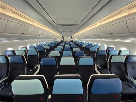 air france plane inside.